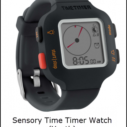 Time Timer Watch Plus Youth/Charcoal