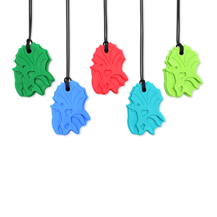 Triceratops Chew Necklace