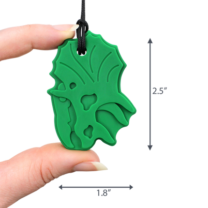 Triceratops Chew Necklace