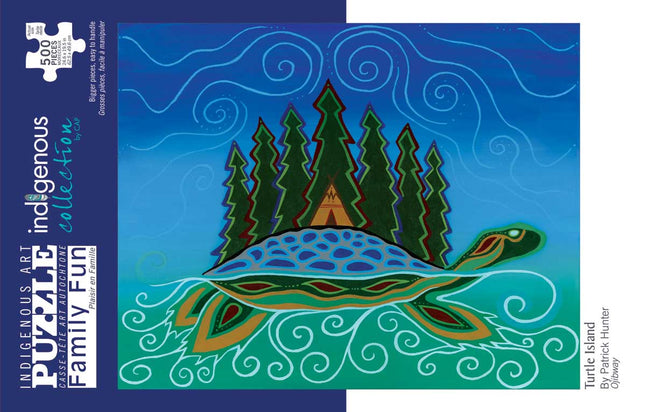 Turtle Island 500 Piece Puzzle