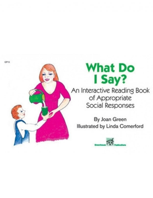 What Do I Say? Interactive Reading Book