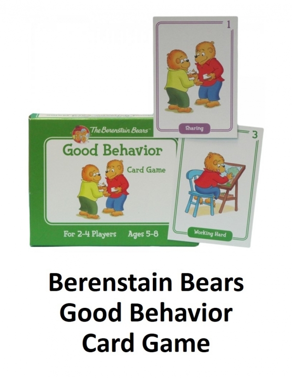 Berenstain Bears Good Behavior Card Game