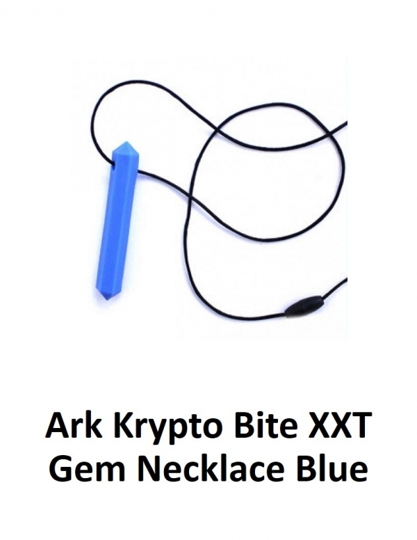 Krypto Bite Gem Necklace XXT Royal Blue (Ark )