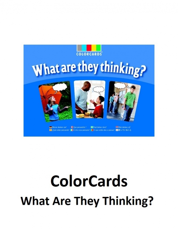 ColorCards - <br>What Are They Thinking?  <b><font color='red'>(Special Order)</font></b>