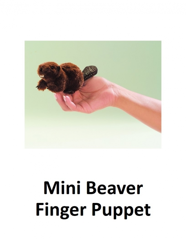 Mini Beaver Puppet<br>  (Please check availability)