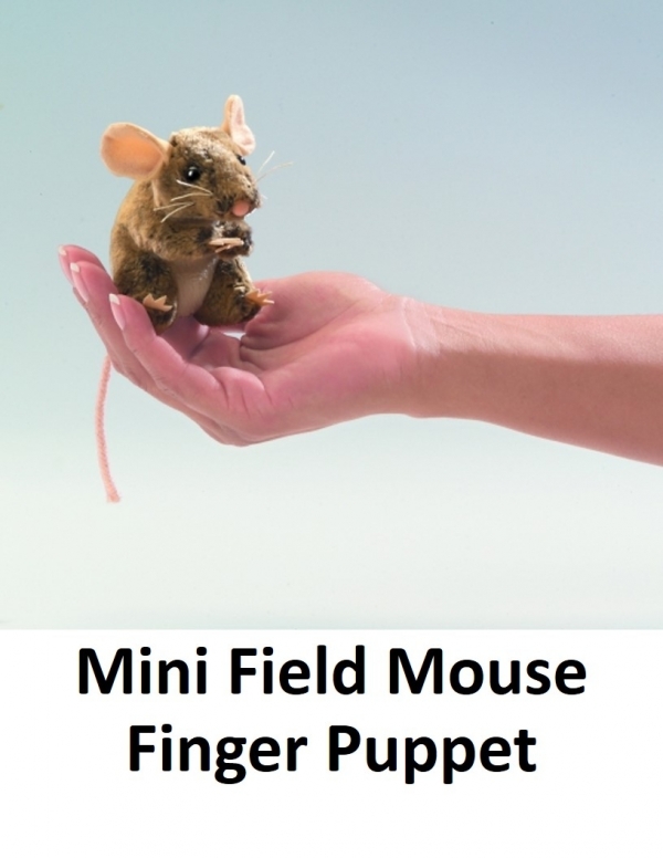 Mini Field Mouse Puppet (Please check availability)