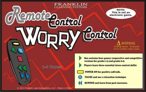 Remote Control Worry Control Board Game