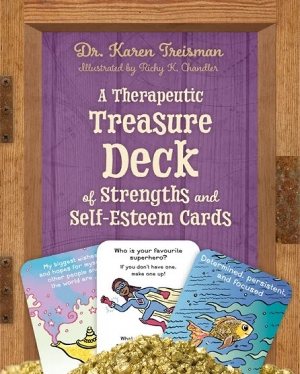 Therapeutic Treasure Deck of Strengths and Self-Esteem Cards