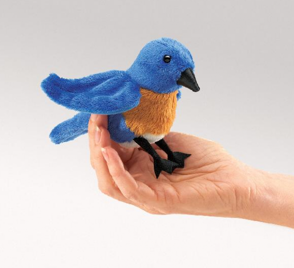 Mini Bluebird Finger Puppet (Please check availability)
